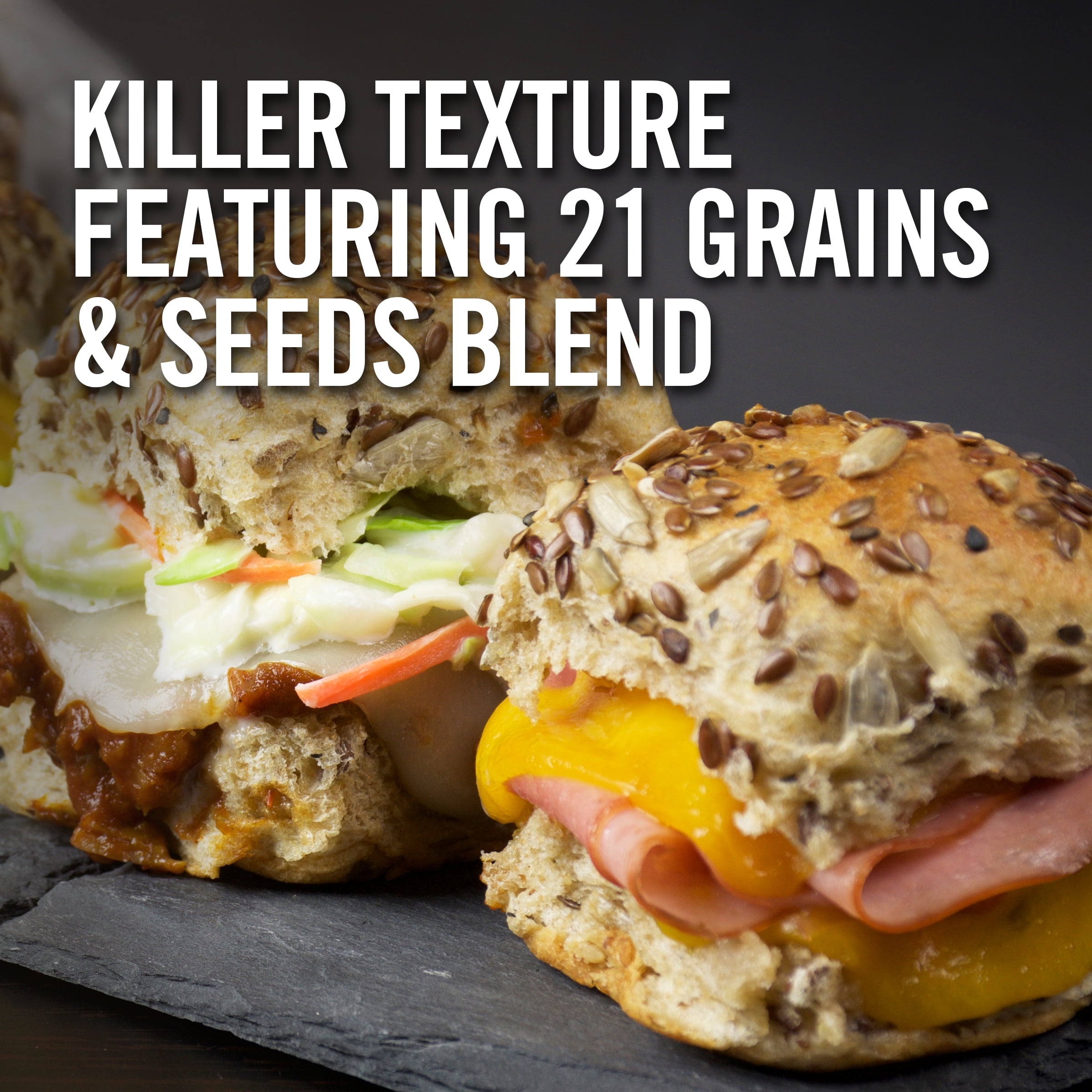 Dave’s Killer Bread Rock 'N' Rolls, Organic Snack, Slider, Breakfast Rolls, 12 Count