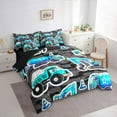 thumbnail image 3 of Castle Fairy Kids Children Teens Cartoon Truck Twin Bedding Sets 7-Piece,Construction Vehicles Bedding Comforter Set Microfiber,Cute Tractor Excavator Breathable Sheet Sets,Microfiber Bedroom Decor, 3 of 8