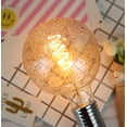 thumbnail image 3 of EONQY I LED Edison Bulb, 4W E27 Screw Edison Led Bulb Globe Style Spiral LED Filament Bulb Decorative Light Bulbs for Bedroom Wedding, 3 of 7