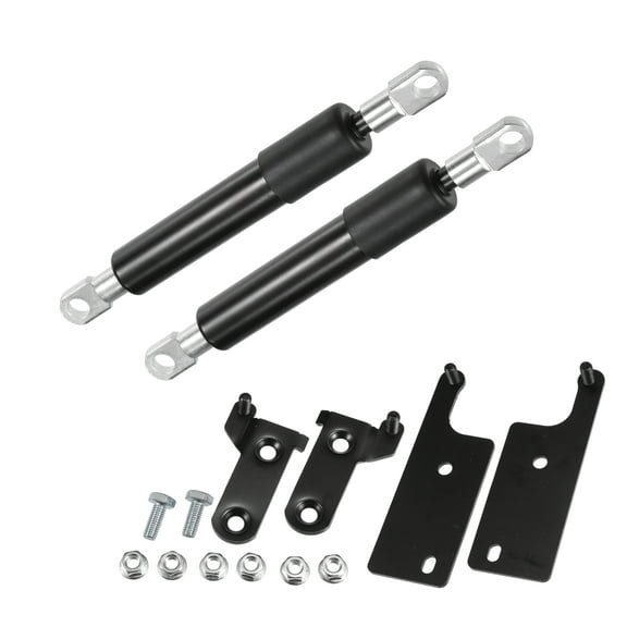 Unique Bargains Black Truck Tailgate Assist Pickup Truck Lift Support Kit for Toyota Hilux 8th Pickup 2015-2023