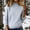 Light Ashy, variant on WTXUE Women's Half Turtleneck Long Sleeved Pullover Sweaters Loose Slimming Brushed Knitted Sweater Casual Trendy Pullover Tops Tunic Pullover Knit Tops Winter Clothes Blue L