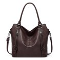 thumbnail image 1 of Bolso grande para mujer, bolso de mano portátil, de piel suave, de gran capacidad, bolso bandolera para mujer, 1 of 6
