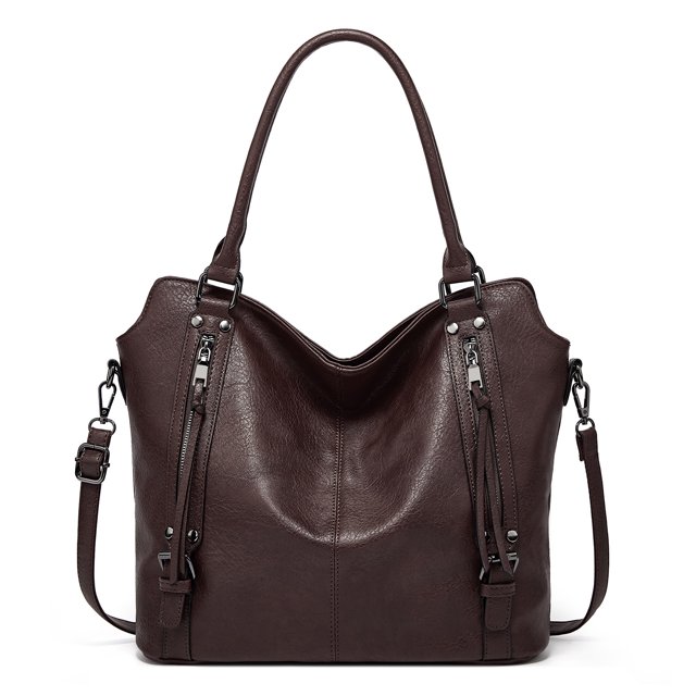Bolso grande para mujer, bolso de mano portátil, de piel suave, de gran capacidad, bolso bandolera para mujer
