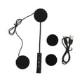 thumbnail image 2 of Auriculares para casco ANGGREK HD manos libres reducción de ruido con micrófono, 2 of 8