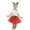 117#Red, variant on gljltg Toddler Baby Girls Cute Christmas Net Yarn Princess Skirt Multi-color Skirt Bow Headband Suit