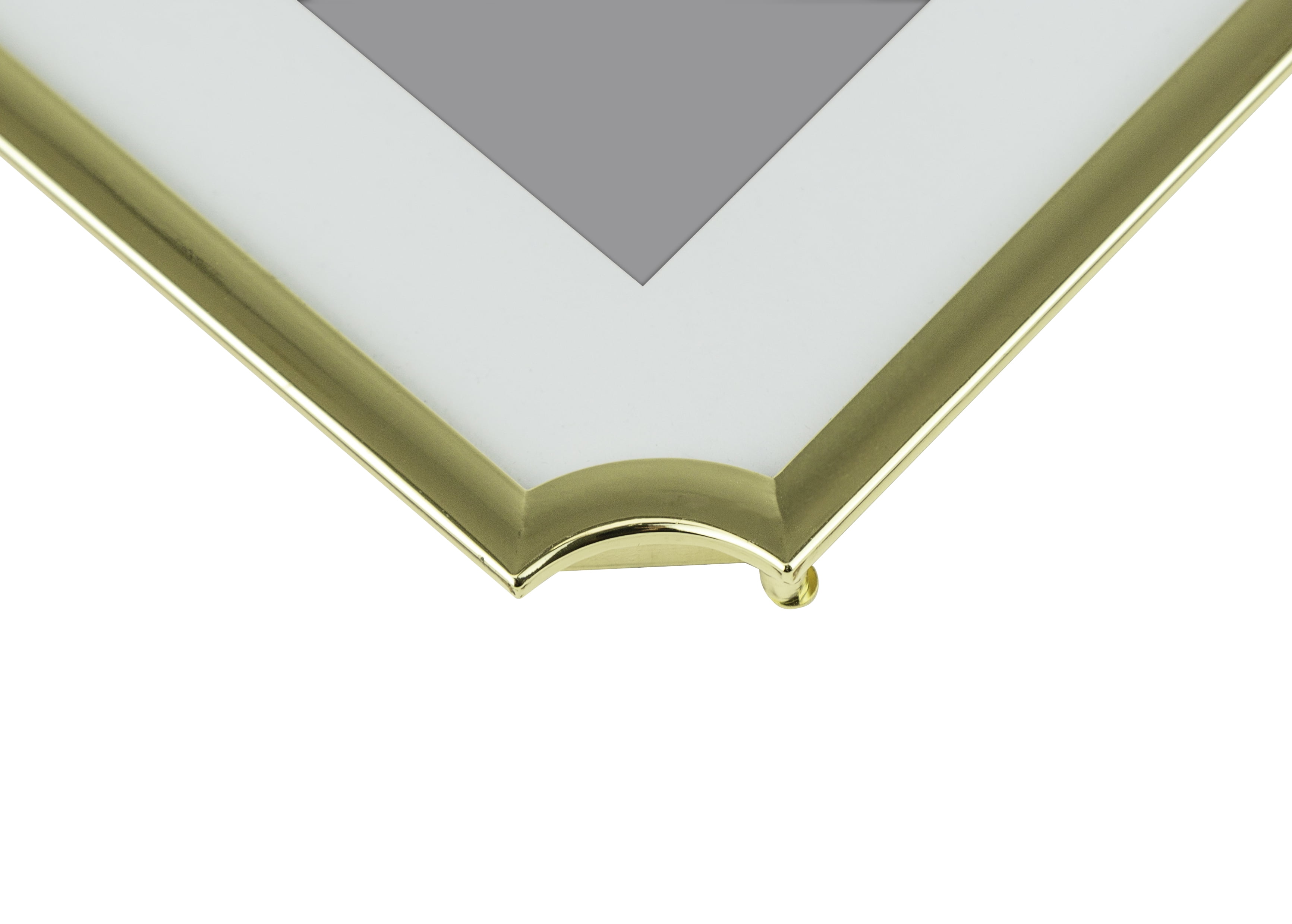 (2 pack) Better Homes & Gardens – 4x6 Picture Frame – Gold Ornate Matted Tabletop Photo Frame