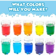 Tub Works Bath Color Fizzies, 150 Count Bath Color Tablets for Kids & Toddlers, 7 Colors, Bath Bombs