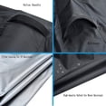 thumbnail image 4 of Barbecue Cover Waterproof Outdoor Gas Fire Cover Rectangle Anti-UV for Patio Square BBQ Accessories Black 1PC, 4 of 6