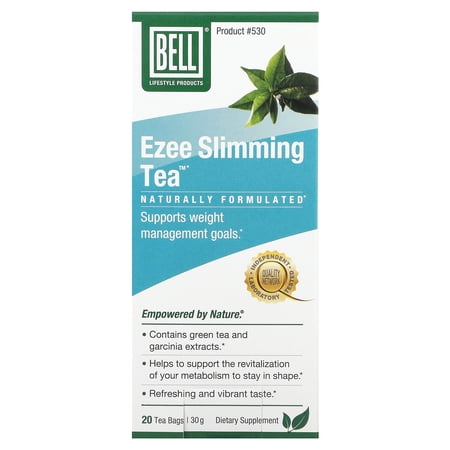 Ezee Slimming Tea by Bell Lifestyle Products | Naturally supports the revitalization of your metabolism to help you stay in shape | Sold Directly by The Manufacturer