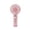 Pink, variant on Portable Handheld Mini Fan, Neck Fan, 4000mAh Desk Fan, 180° Adjustable, 6 Speed Wind, Display Electricity in Real Time, USB Rechargeable Foldable Fan, Quiet Personal Fan(Pink)