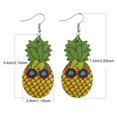 thumbnail image 4 of Boucles d'Oreilles pour Femmes Forme Ananas Créative Boucles d'Oreilles Pendantes Mode, 4 of 10