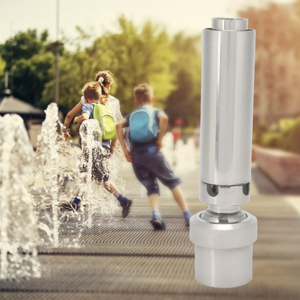 Cabezal Rociador de Agua, Boquilla de Fuente Duradera, Plaza Cuadrada para Jardín de Estanque