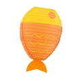 thumbnail image 4 of Dualoai Fish Shaped Hanging Paper Lantern Cute Handmade Kids Room Decor for Festival Yellow, 4 of 9