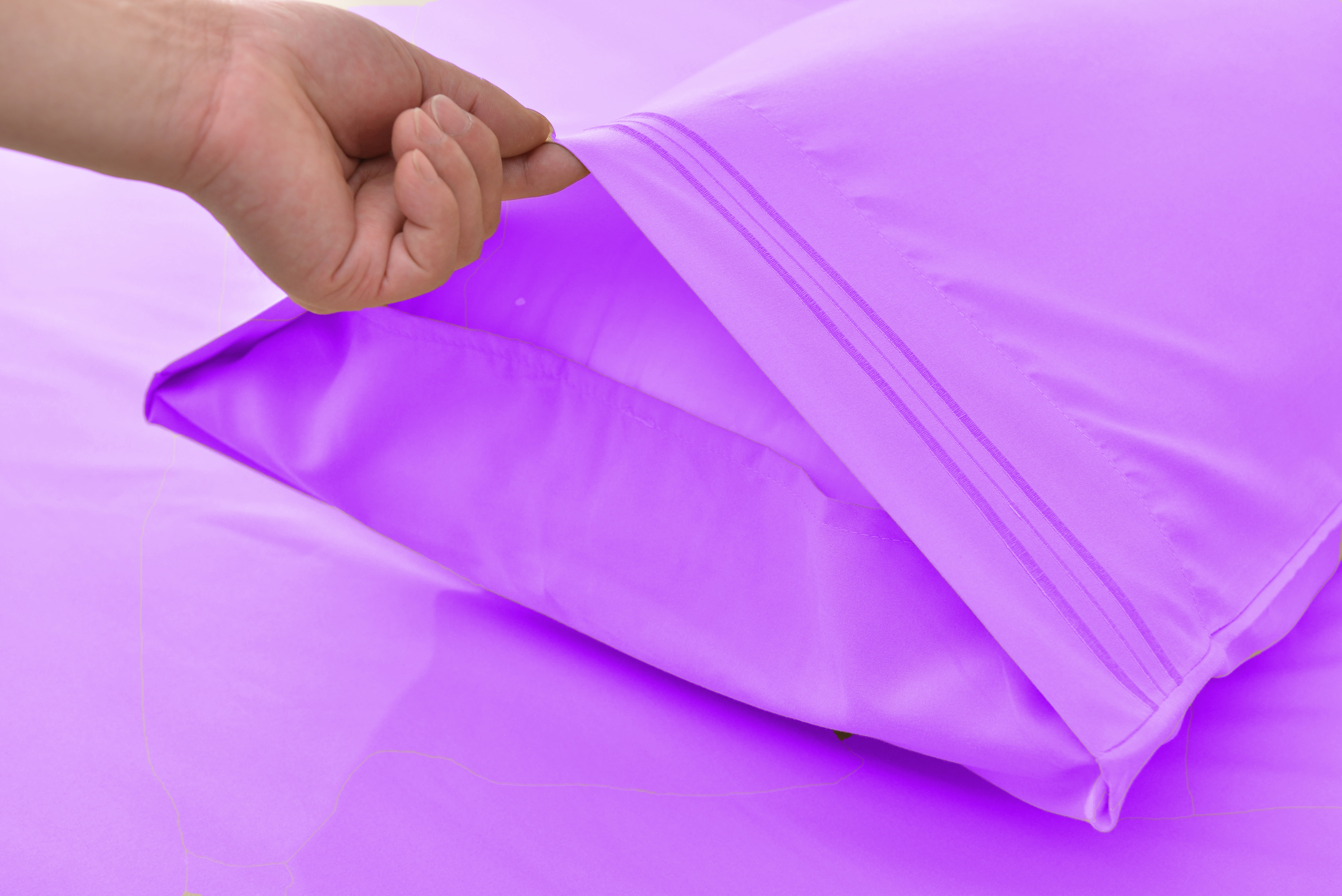 Okao Wholesale Bamboo Derived Rayon Pillowcase Set Wrinkle Free