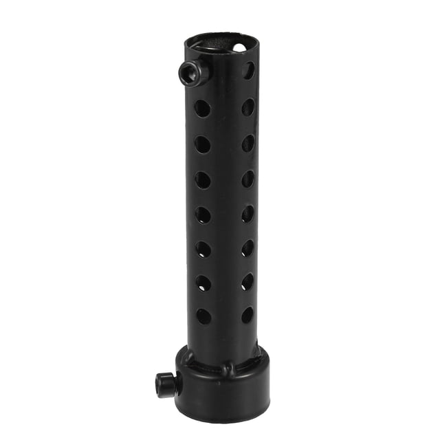 Unique Bargains Silenciador de Escape para Motocicleta, Silenciador de 35 mm Universal para Motocicleta de Acero Inoxidable Negro