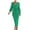 Green, variant on Sweater Dress for Women V Neck Sweater Dress Puff Long Sleeve Slim Fit Bodycon Fall Winter Ribbed Knit Dresses ,Orange