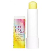 PACIFICA Lips Like Sugar Candied Lemon & Sugar Lip Scrub 0.15oz, Pack of 1