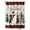 Red, variant on Christmas Small Stall Shower Curtain, Waterproof Shower Curtains for Bathroom, Rustic Red Plaid Tree Xmas Snowman Washable Fabric Cloth Bath Curtain for Bathtub Decoration with Hooks 36x72 Inches