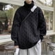 thumbnail image 4 of Winter Turtleneck Sweater Men Knitted Thick Warm Pullover Mens Warm Solid Color Loose Casual Sweaters Male Daily Clothing 5XL, 4 of 5