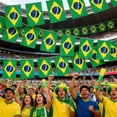 thumbnail image 4 of Yunuuuoa 3 Packs Brazil Football Fan Party Decorations, 20-Pack Bunting Flags for Sports Bar Themed Atmosphere, World Cup Viewing Party Supplies, Team Spirit Banner String for Home Game Day Decor, 4 of 6