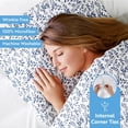 thumbnail image 3 of Twin Duvet Cover (Navy) - Experience Hotel-Like Comfort with Unparalleled, 3 of 6