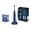 MultiColor, variant on Pursonic 15-piece electric sonic toothbrush in blue