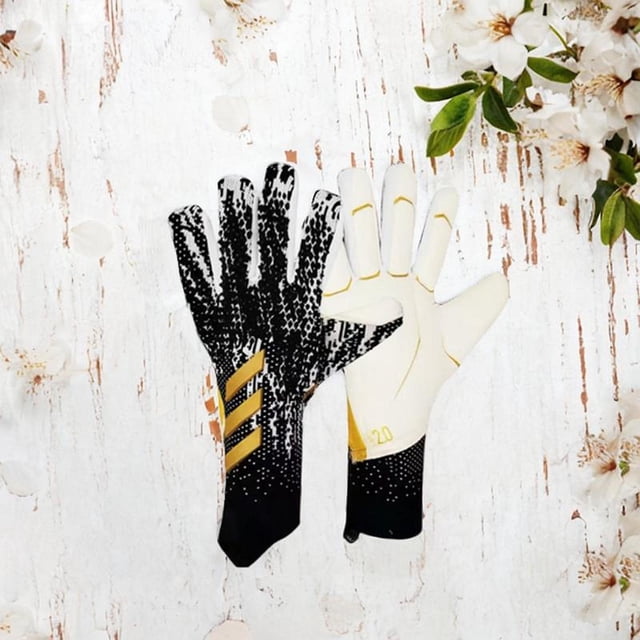 Guantes de de fútbol, guantes de , guantes de fútbol transpirables con agarre fuerte y protección para los dedos para actividades al Talla 8