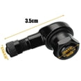 thumbnail image 5 of 2pcs Black Motorcycle CNC 90 Degree Angle Wheel Tire NCY Leak-proof TWPO Valve, 5 of 9