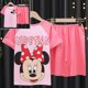 thumbnail image 1 of 10 (5T 6T) Rose RedChildren Pijamas Conjuntos de verano para niños Niñas Pijamas de algodón suave Conjunto de manga corta Camiseta Tops Pantalones cortos Spiderman Pajamas_l esquí esquí Gafas de esquí, 1 of 3