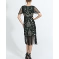 thumbnail image 2 of Art Deco Fringe Sequin Flapper Dress 1920S Style Beaded Clothes, 2 of 3