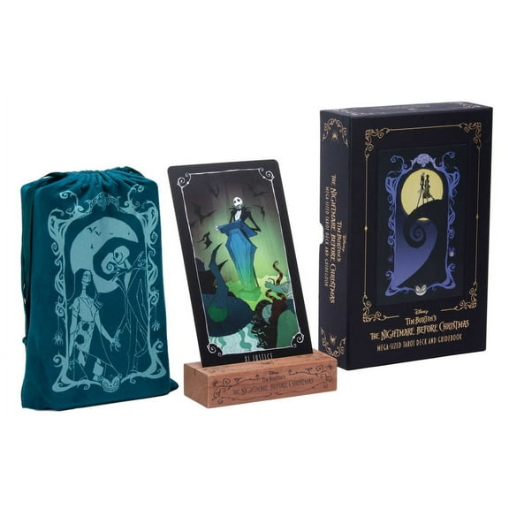 Mega-Sized Tarot: The Nightmare Before Christmas Tarot Deck and Guidebook, (Hardcover)