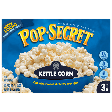 Act Ii Kettle Corn Microwave Popcorn Gourmet Microwave Popcorn Nutrition Facts Pop Secret