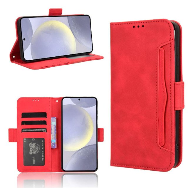 Funda Tipo Billetera GANGXUN para Samsung Galaxy S24 FE – Tapa Flip con Tarjetero
