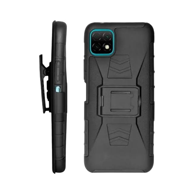 Funda Uso Rudo Clip 360 Para Huawei Nova Y60 Más 2 Micas De Cristal