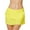 Yellow, variant on Women's Double Layer Swim Skirt Highly Elastic Polyester/Nylon, Breathable, Ideal for Beach & Pool, Wash in Cold Water, Multiple Sizes