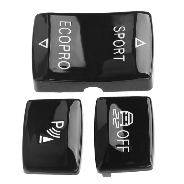 3 Pcs Gear Button Kit , KIMISS 6131 9252 912-1 ESP Anti Slip Switch Sport Button Radar Sensor Key 6131 9252 912-3Replacement For F20 F21 F22 F23