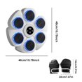 thumbnail image 5 of Máquina Boxeo Con Música Perforador Ajustable para en Casa () Blanco, 5 of 5