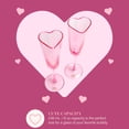 thumbnail image 4 of Set de regalo para flautas de champán Paris Hilton en forma de corazón, 160 ml, 2 unidades, 4 of 5