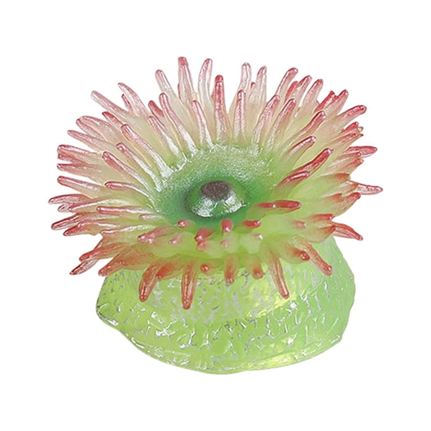Sea Life Sea Anemone Party Favor Fish Tank Decoración Juguetes educativos Colección Sea Animal Figuras de animales para pequeños Kids Teaching a pequeña Hugo Vida marina simulada