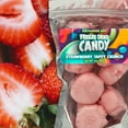 thumbnail image 5 of Fun Flavors Box Freeze Dried Candy Strawberry Taffy, Unique Exotic Crunch Snack Treats, 2 oz, 5 of 8