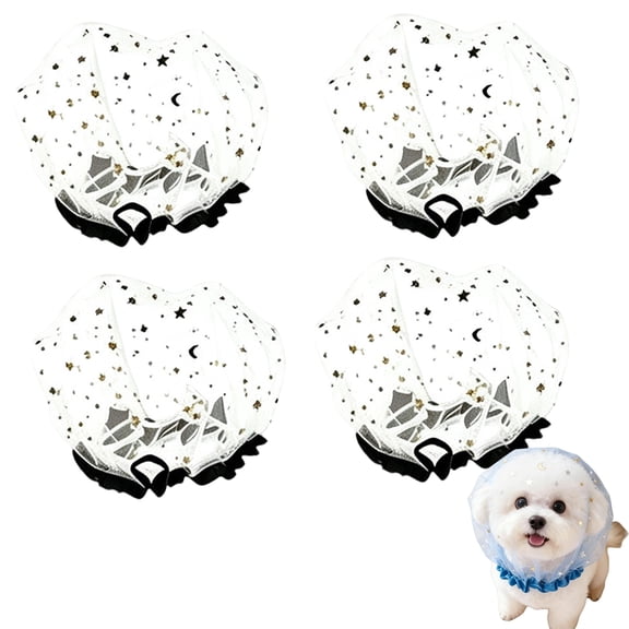 Dog Face Net, Mesh Dog Muzzle - Adjustable Breathable Anti-Scavenging Pet Face Guard for Walking & Training