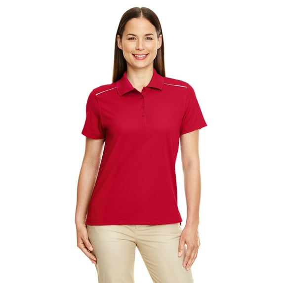 Ash City - Core 365 Ladies' Radiant Performance Piqué Polo with Reflective Piping - 78181R