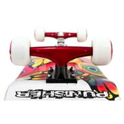 Punisher Skateboards Butterfly Jive Complete 31-Inch Skateboard with Canadian Maple