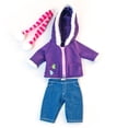 thumbnail image 1 of MINILAND EDUCATIONAL DOLL CLOTHES COLD WEATHER PURPLE, 1 of 1