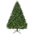 thumbnail image 6 of 9 FT Artificial Christmas Tree with Metal Stand, Premium Unlit Full Tree with 3655 Branch Tips, Festival Celebration Xmas Tree with Hinged Structure for Home/Office/Party, 6 of 8