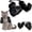 Black, variant on Cat Muscle Arm Costume Large– 3D Funny Cat Neck Sleeves with Muscles, Halloween Pet Cosplay Accessory for Kitten Birthday Party Supplies