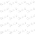 thumbnail image 4 of Briana Williams 22G Clear Bioflex Nose Bone Ring Stud Retainer Body Jewelry Piercing, 4 of 5