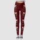 thumbnail image 2 of Gibobby pantalones negros mujer Leggings deportivos estampados navideños de moda informal para mujer Leggings de moda (Vino, XL), 2 of 5