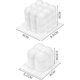 thumbnail image 4 of 2024 Suitable Candle Mold, 2 PCS DIY Candles 3D Cube Silicone Ball Mold for Making Candles, Soap, Cakes, 4 of 4
