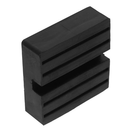 Worgeous Universal Jack Rubber Pad Anti-Slip Rail Adapter Support Base Heavy Duty Rubber Square Car Lift Block For Rv Travel Trailer Camper